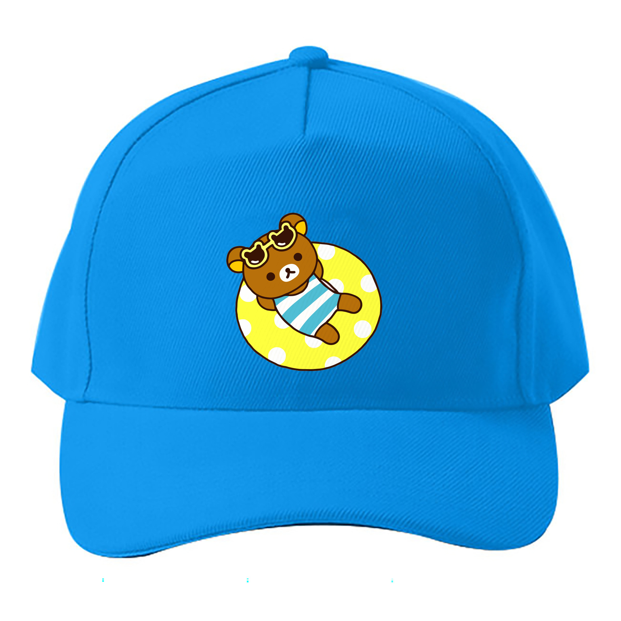 （画像用） リラックマ リラックマ キイロイトリ Rilakkuma Korilakkuma Kiiroitori ベースボールキャップ 綿100％ 男女兼用 帽子 スポーツ